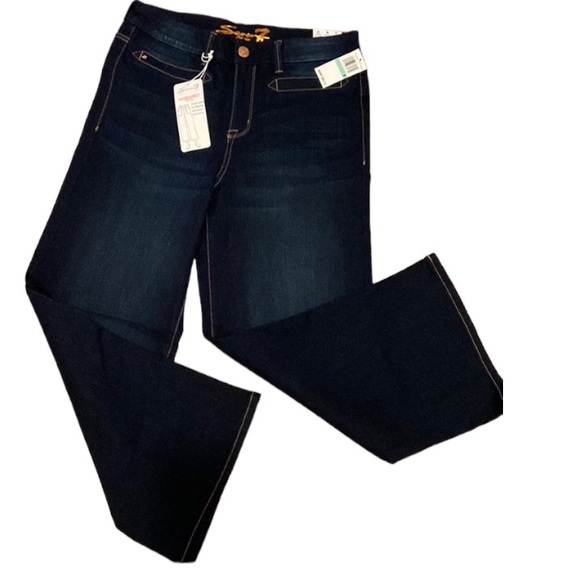 Seven7 Denim - NWT Seven7 Gramecy Wide Leg Gaucho Jeans Size 8